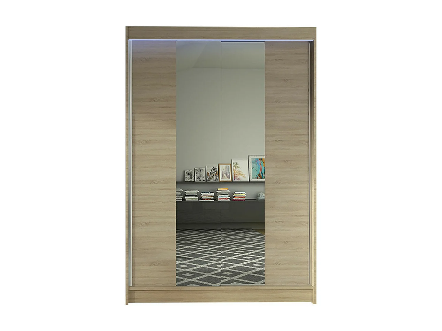 Roupeiro Closico 148, Número de prateleiras: 5, 20x12x6cm