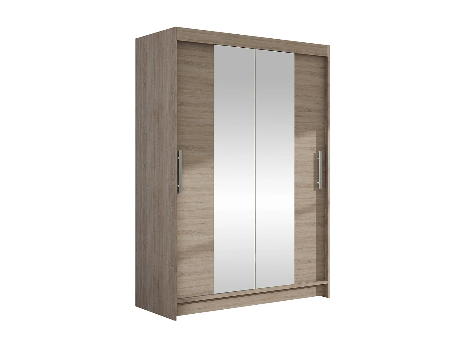 Armoire Closico 133, Truffe chêne, 200x120x58cm, Portes d'armoire: Coulissantes