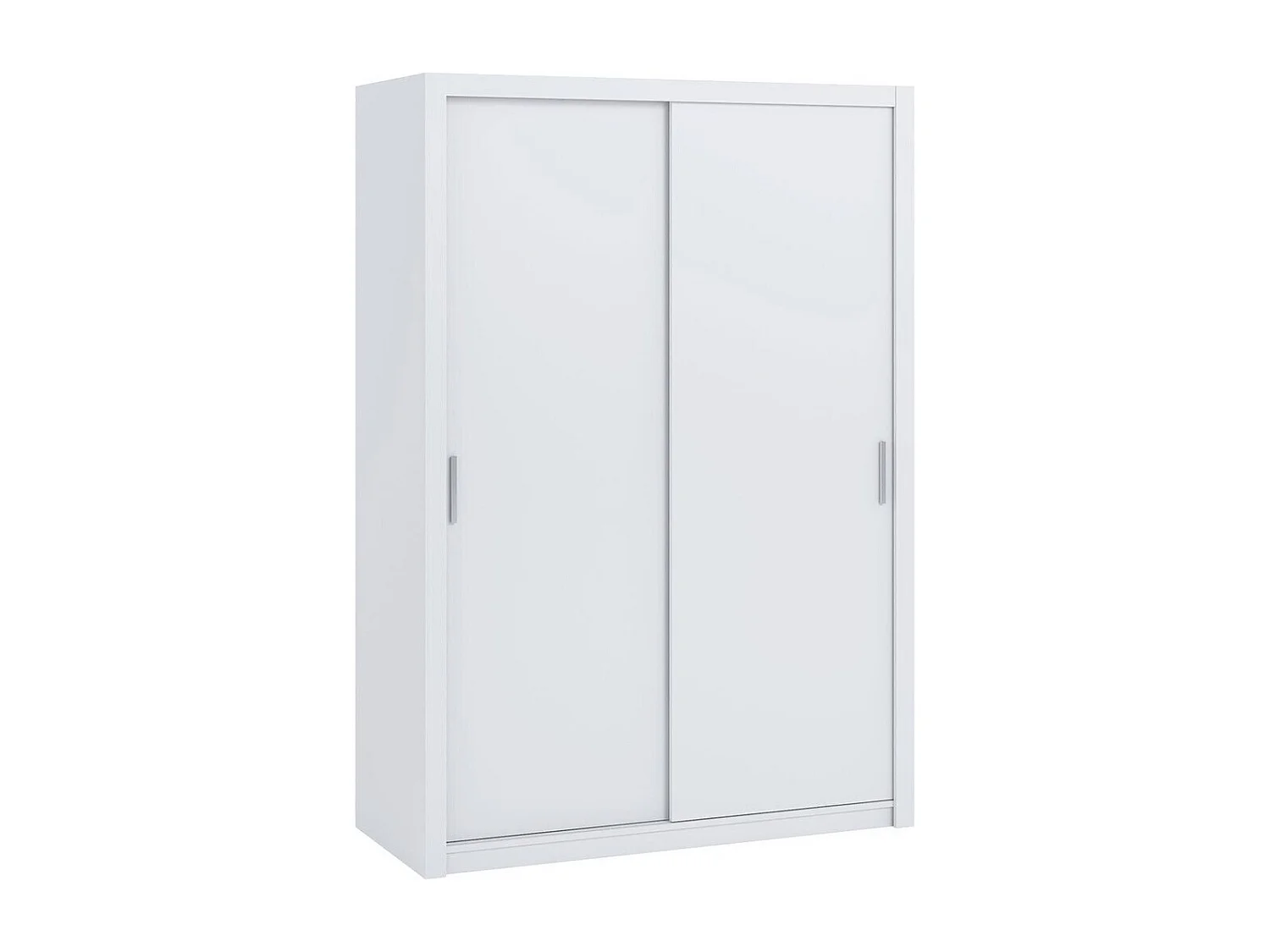 Armario Catromi 105, Blanco, 215x150x62cm, Puertas de armario: Correderas