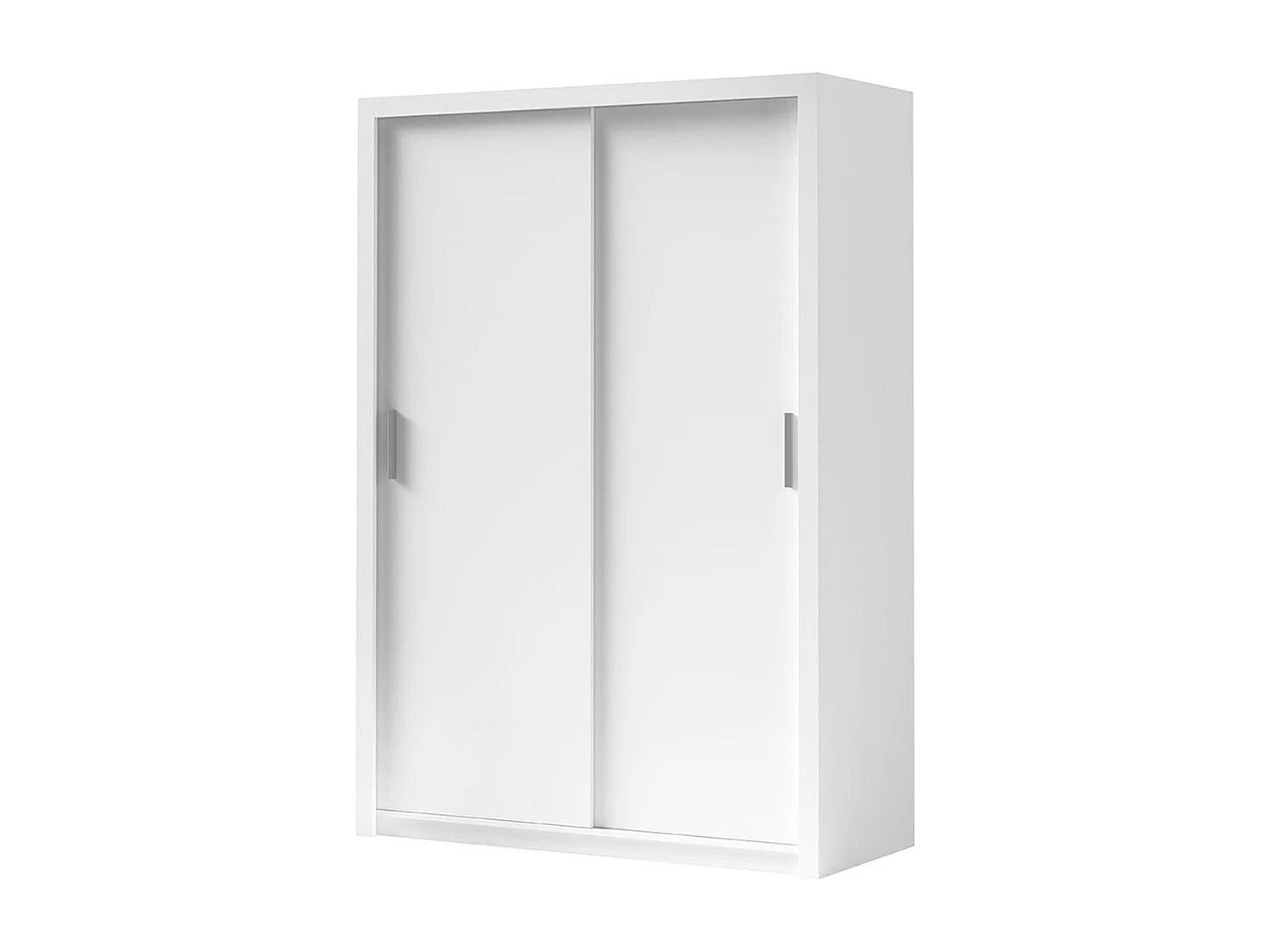 Armario Catromi 105, Blanco, 215x150x62cm, Puertas de armario: Correderas