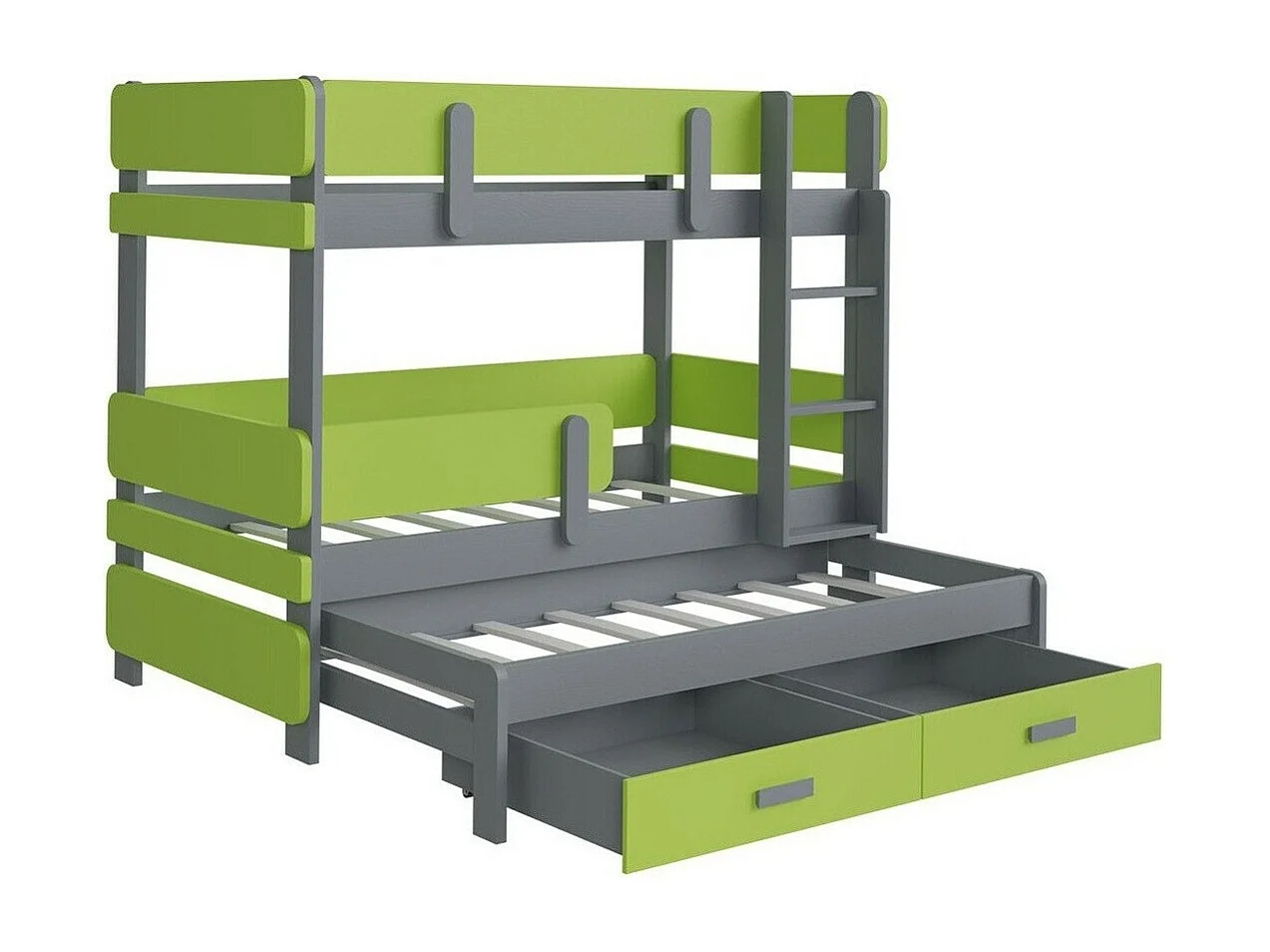 Beliche Henderson 145, Beliche com cama extra, Castanho, 9x19x17cm