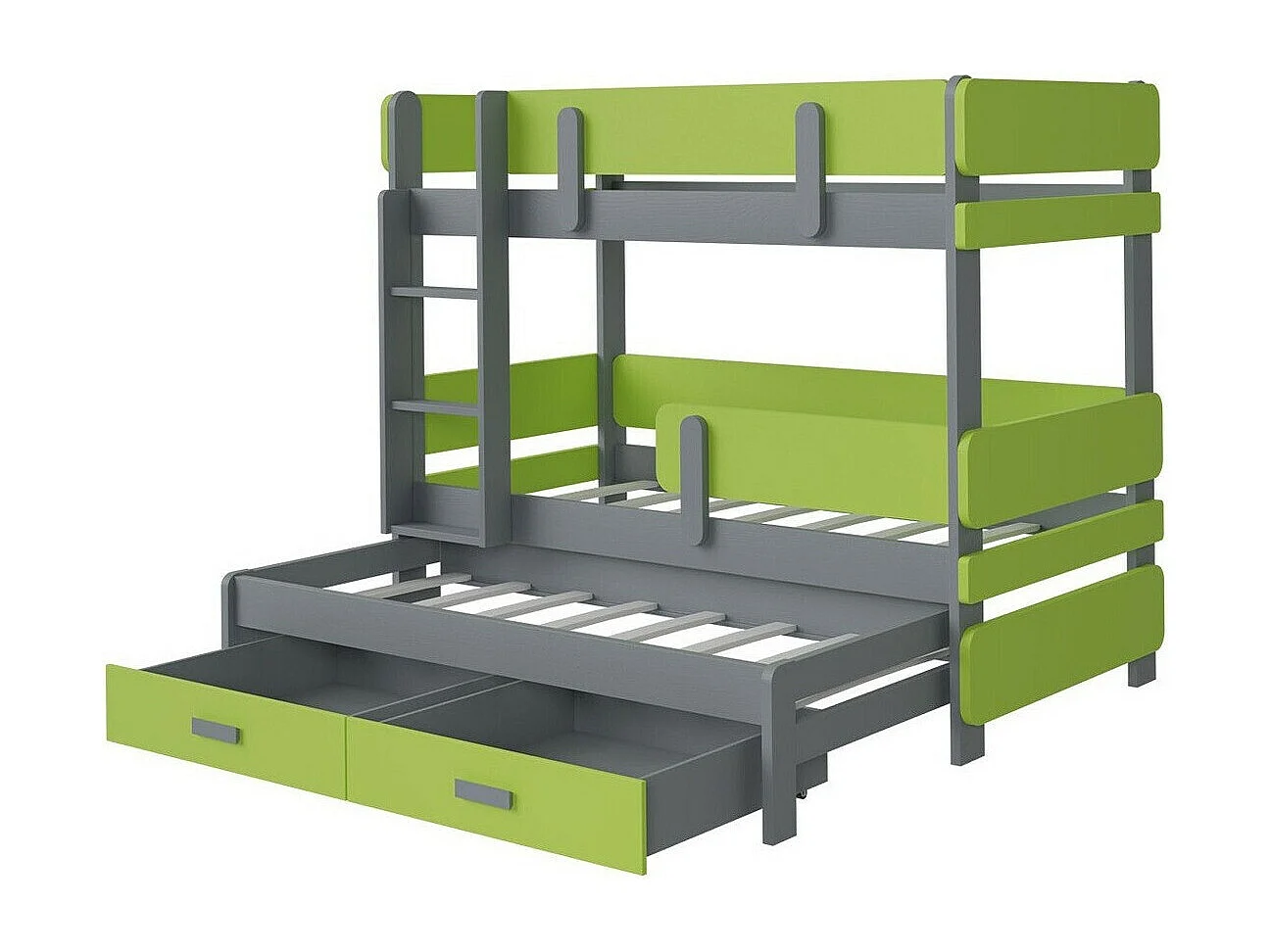 Beliche Henderson 145, Beliche com cama extra, Castanho, 9x19x17cm