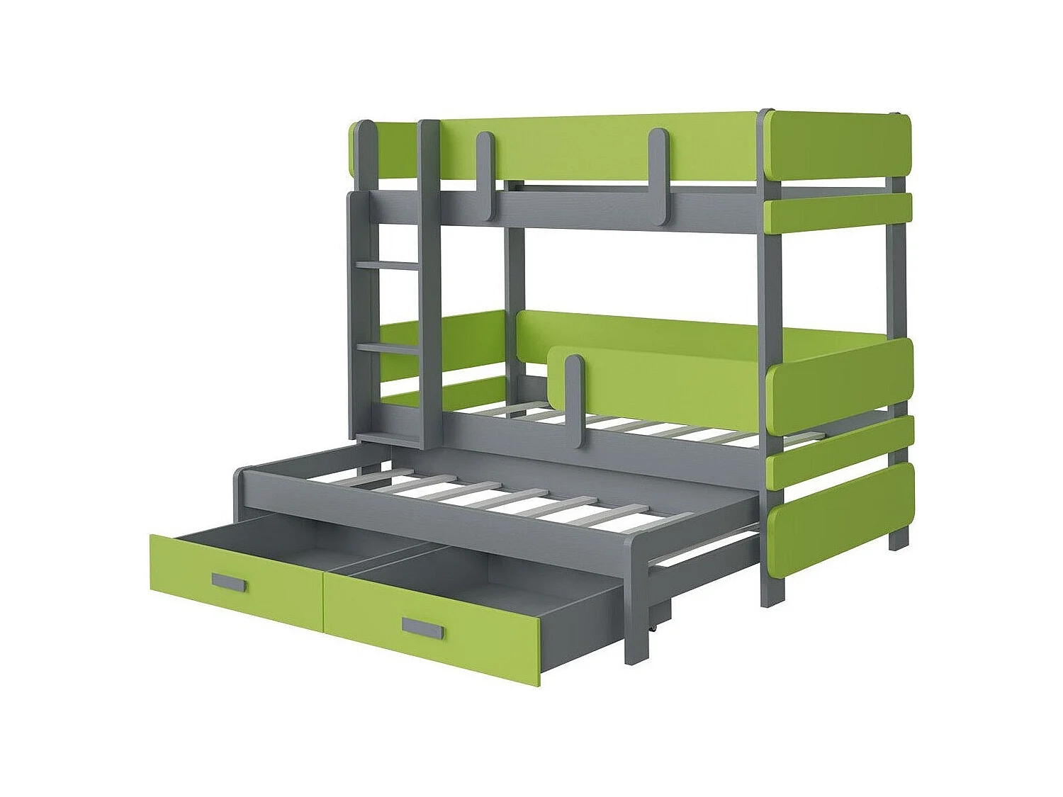 Beliche Henderson 146, Beliche com cama extra, Branco, 10x21x17cm