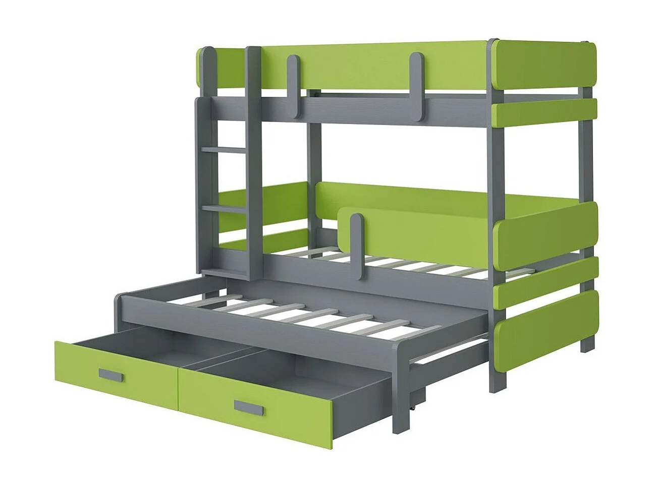 Beliche Henderson 146, Beliche com cama extra, Branco, 10x21x17cm