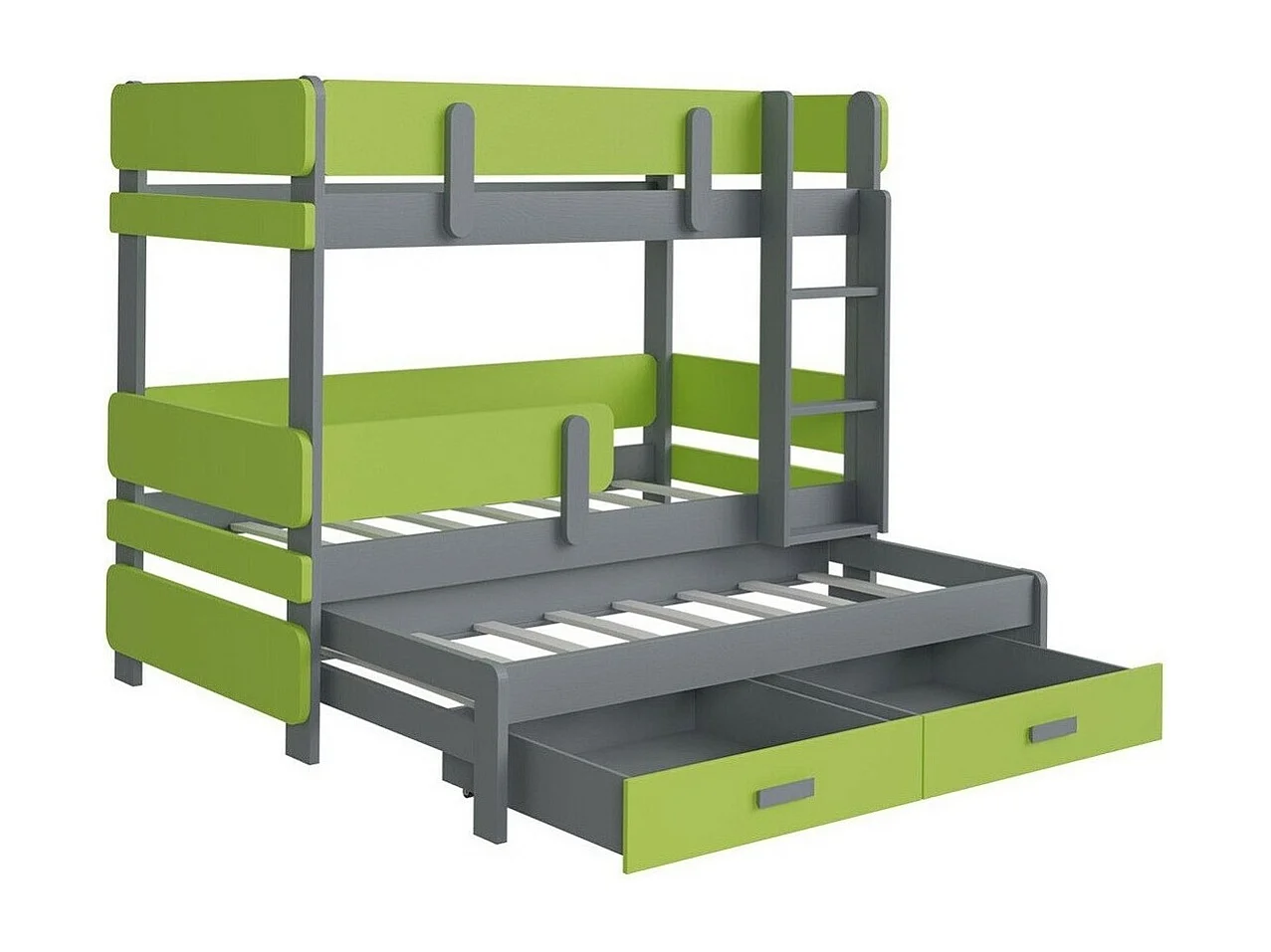 Beliche Henderson 146, Beliche com cama extra, Branco, 10x21x17cm