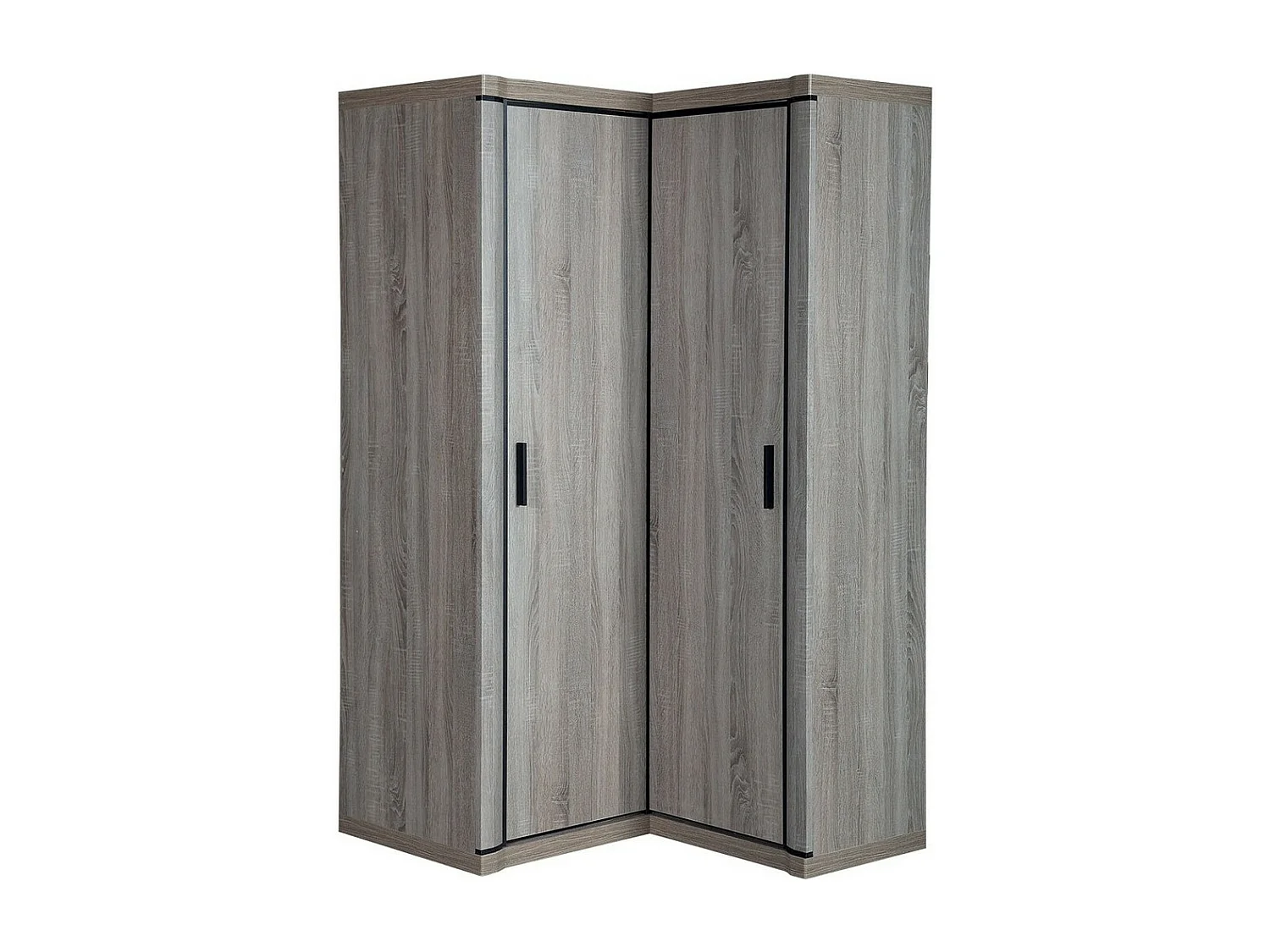 Roupeiro para cantos Stanton D119, 192x114x100cm