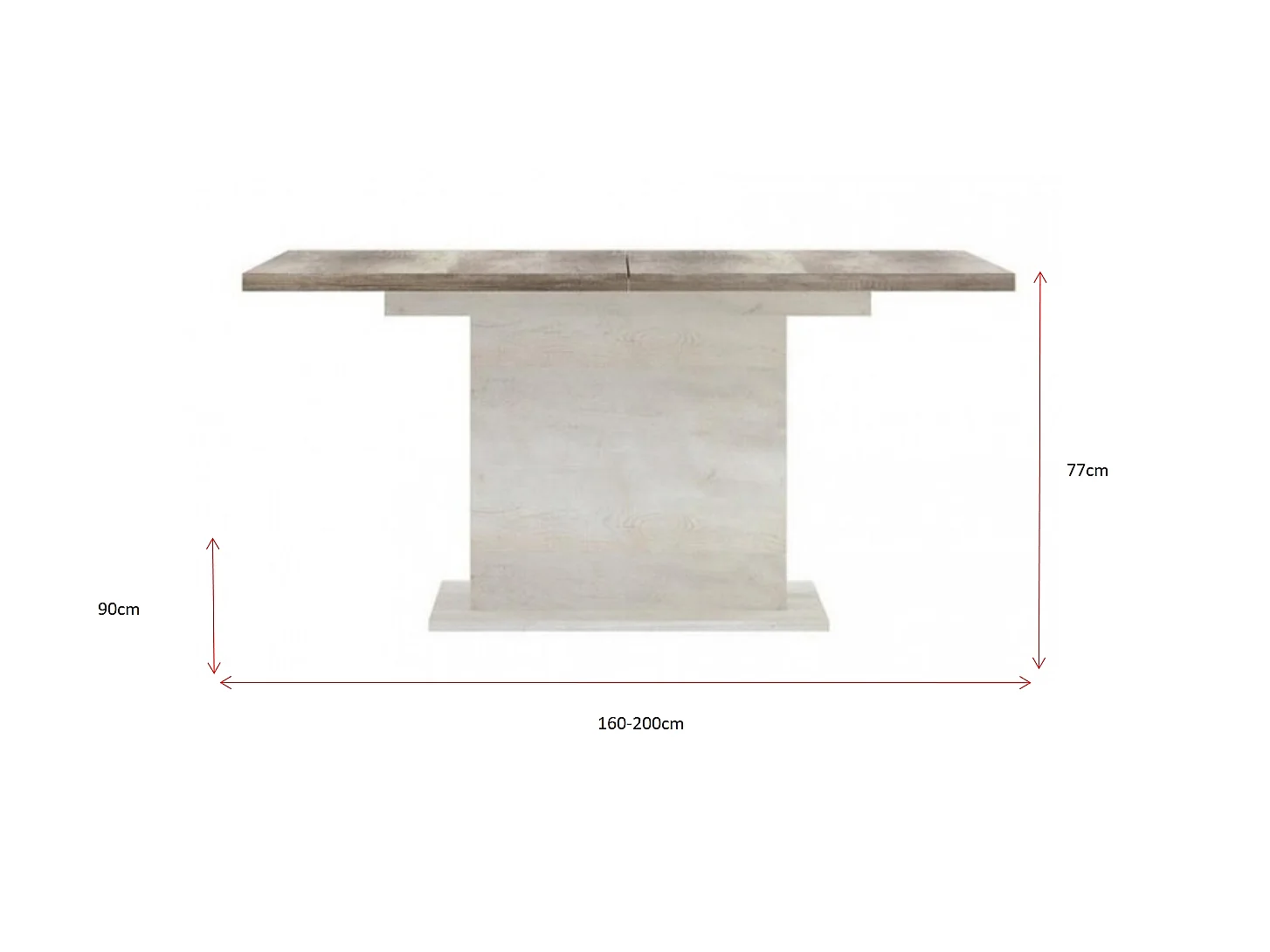 Esstisch Duro (90x200)