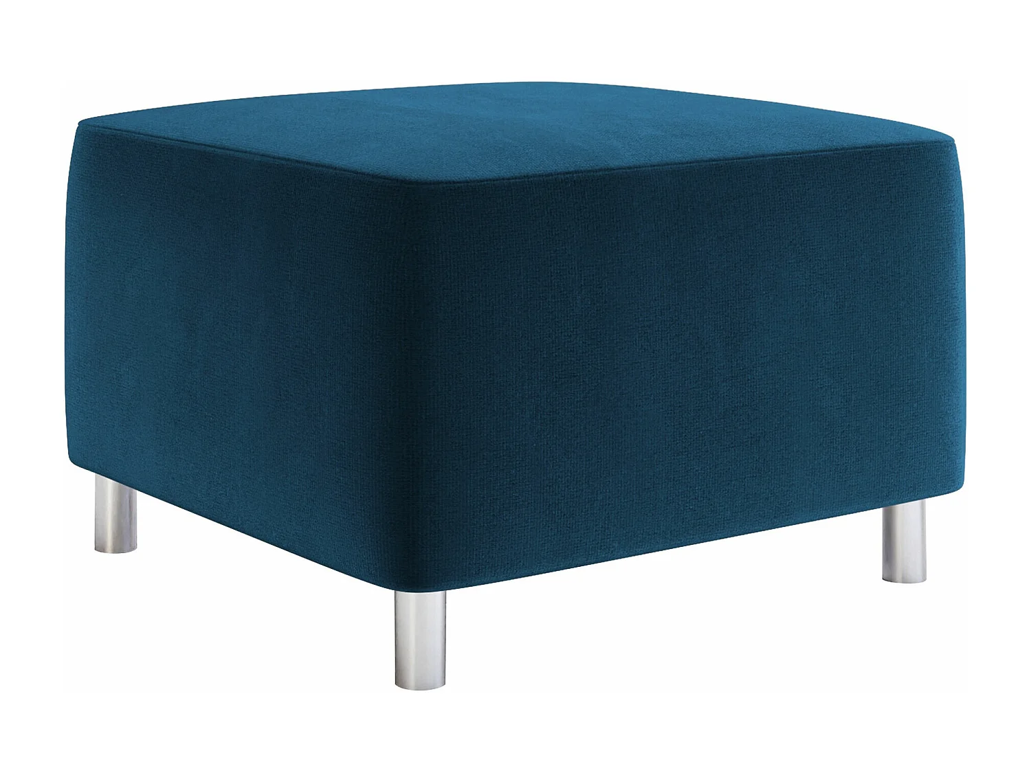 Puf Comfivo 126, Azul, 42x56x65cm, Tapiz, Patas: Plástico