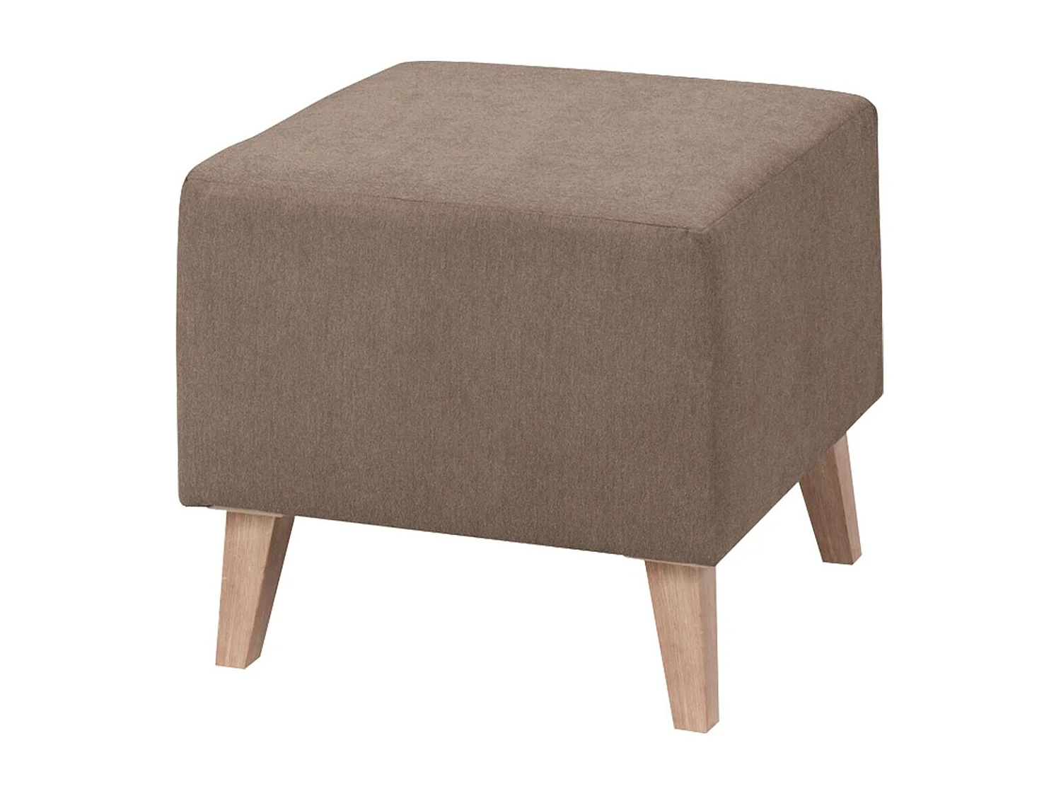 Pufe Delbene 103, Castanho, 5x5x5cm