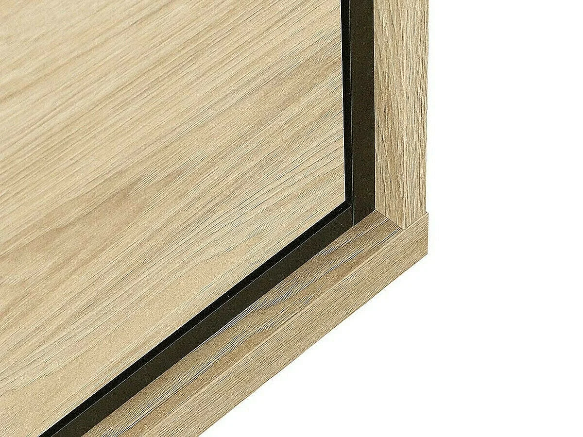 Mueble TV Stanton F113, Roble|Luminoso madera, Número de puertas: 2.00, 139x48x41cm