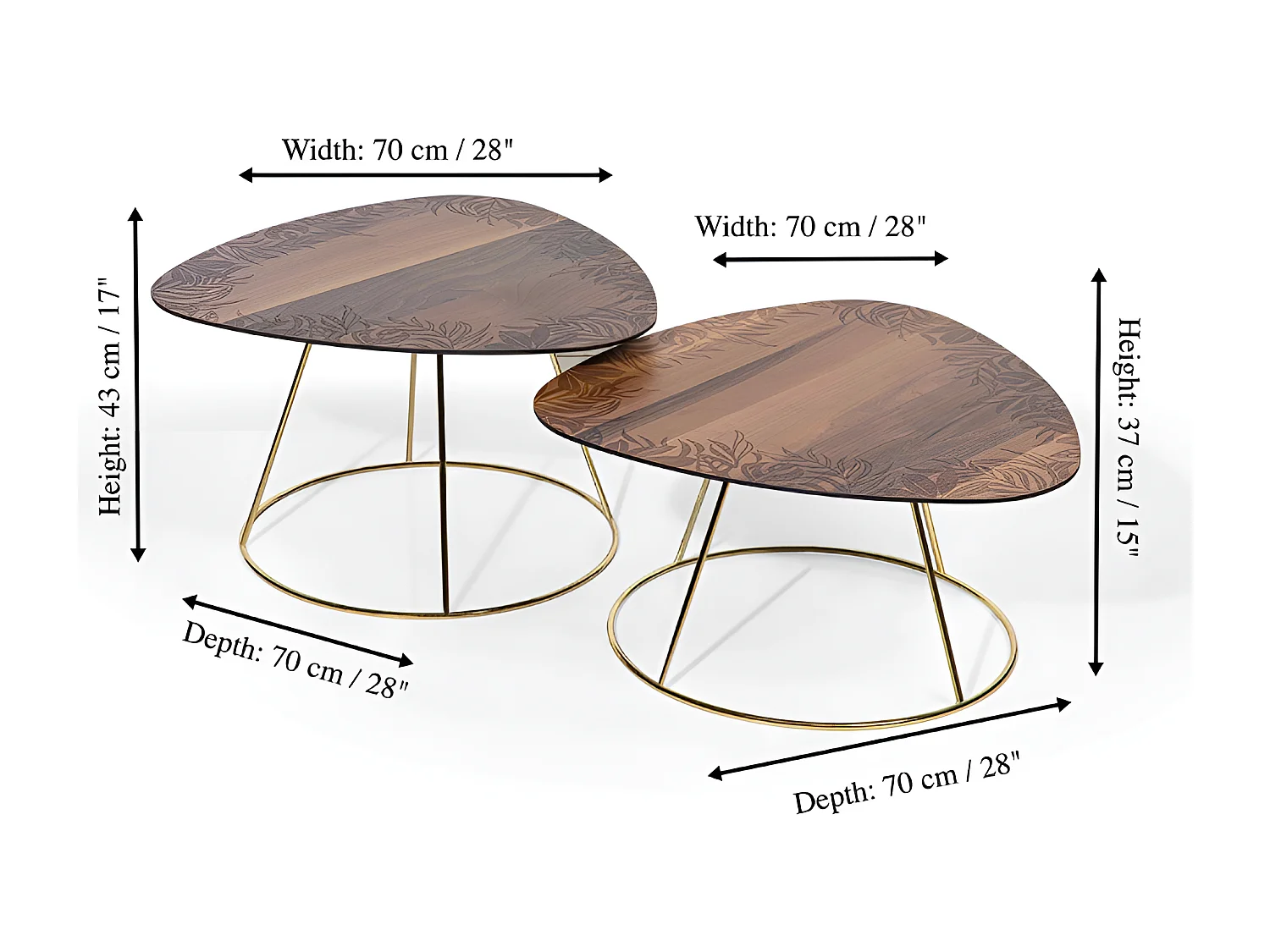 Table basse Botanic-Set