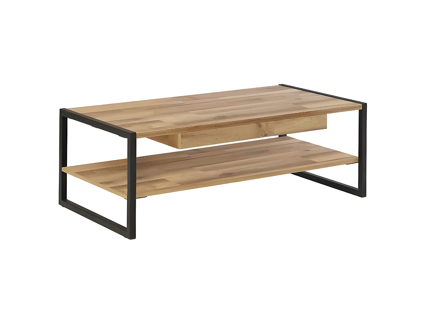 Couchtisch Hud/Braun&Schwarz