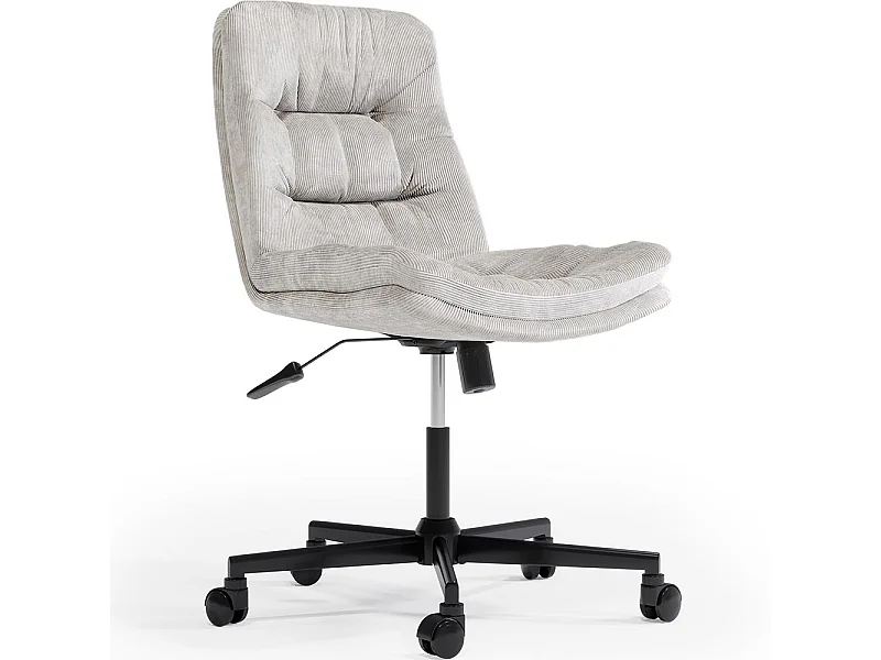 Chaise de Bureau Rembourrée - Pivotante - Hera Beige