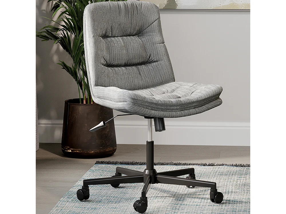 Silla de Oficina Tapizada - Giratoria - Hera