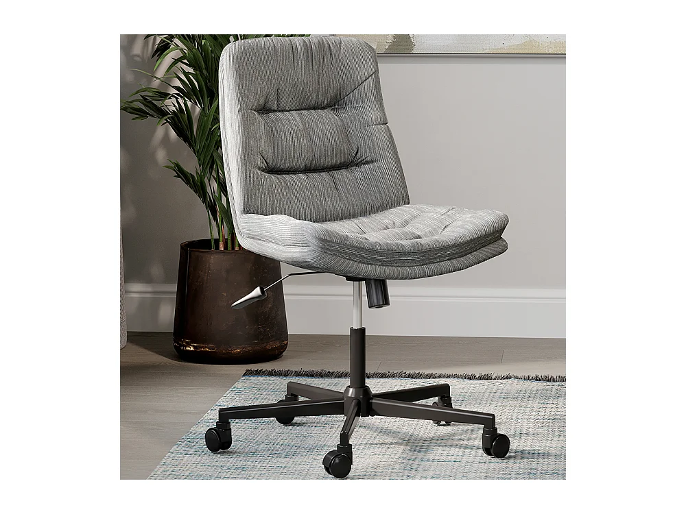 Silla de Oficina Tapizada - Giratoria - Hera