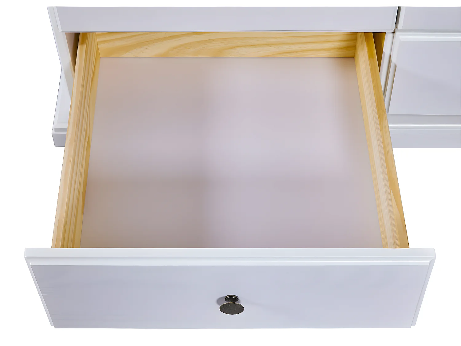 Reusal Armoire 2 portes, 2 tiroirs, blanc.