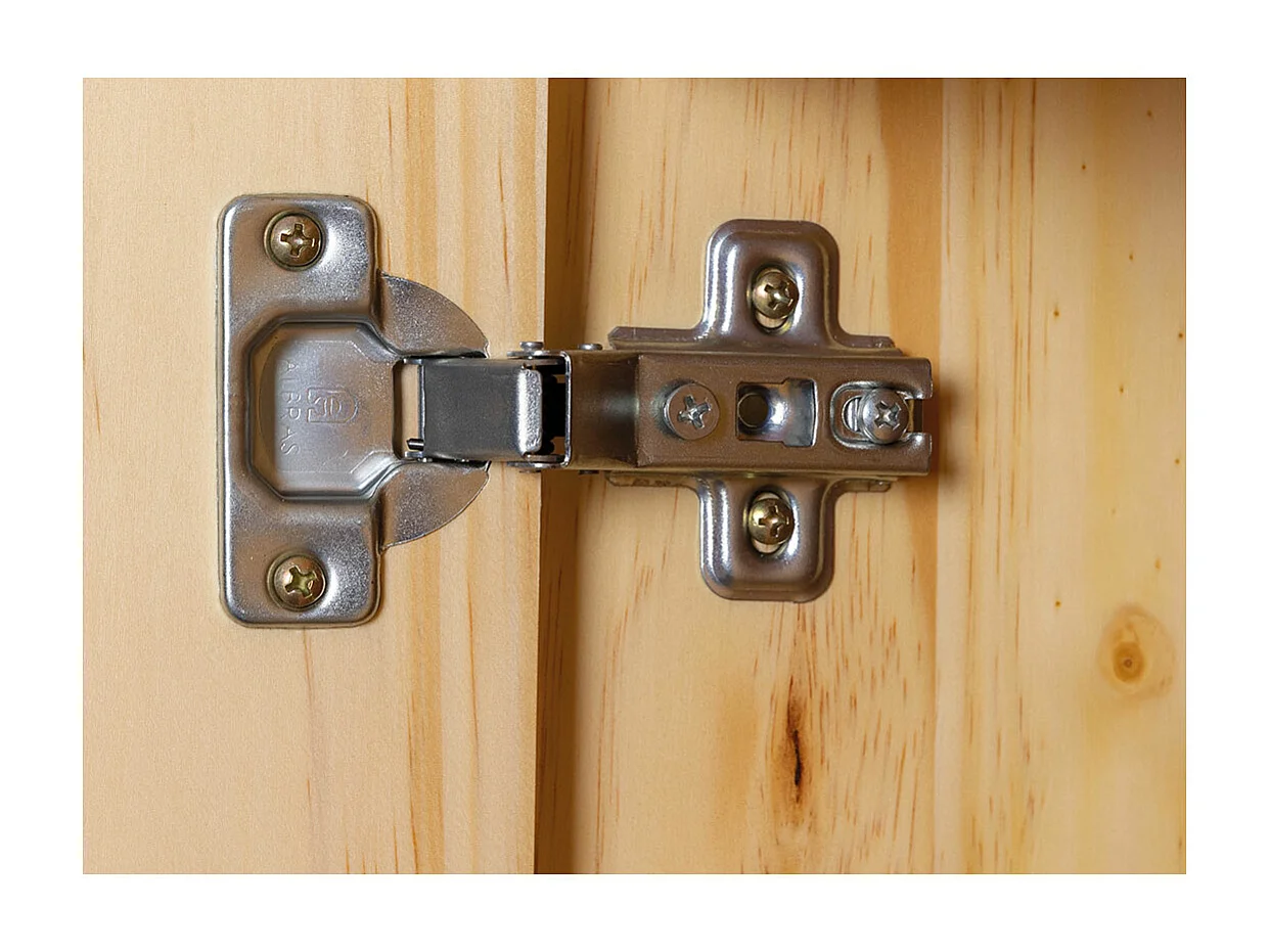 Peba Kleiderschrank 3 Türen, natur.