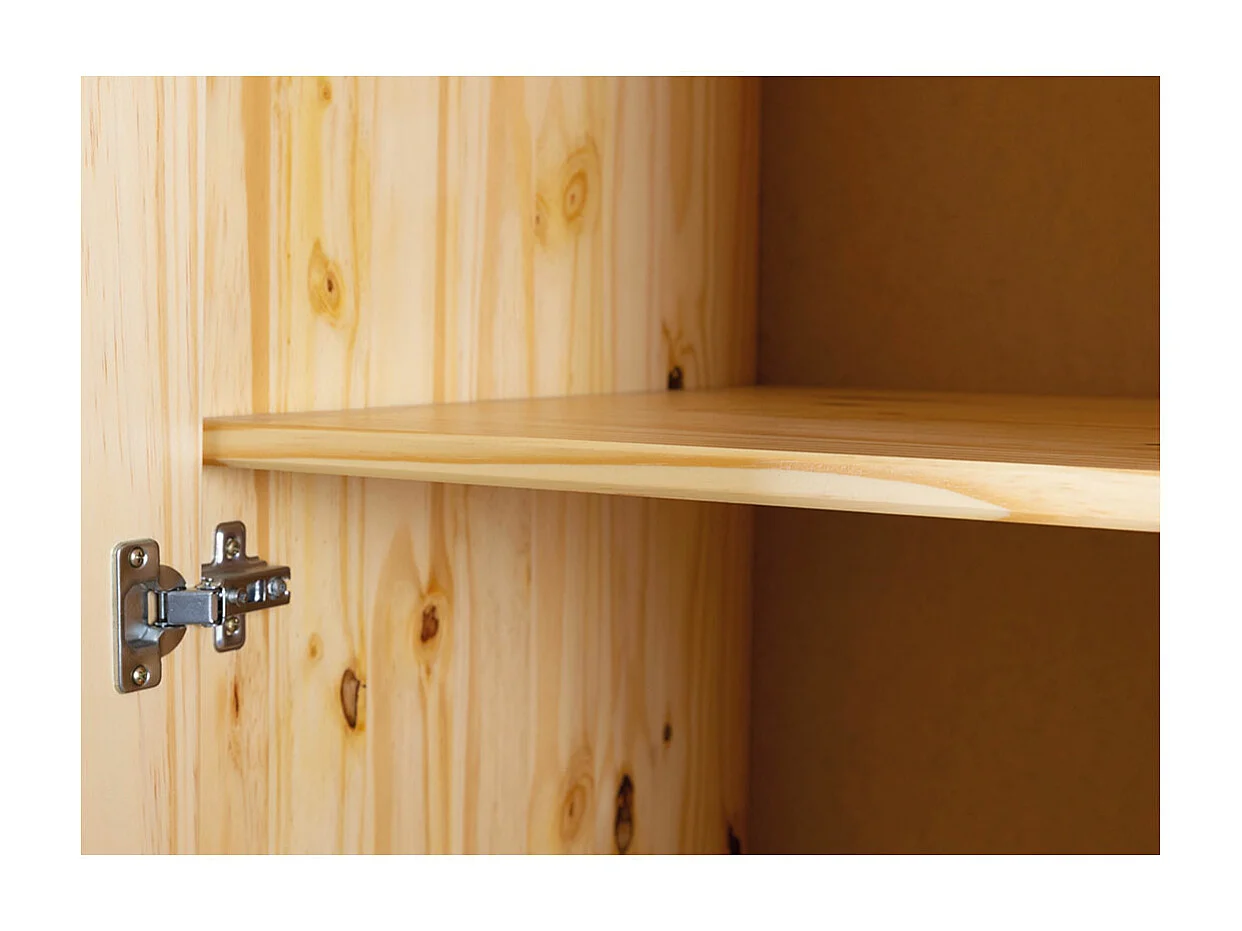 Peba Kleiderschrank 3 Türen, natur.