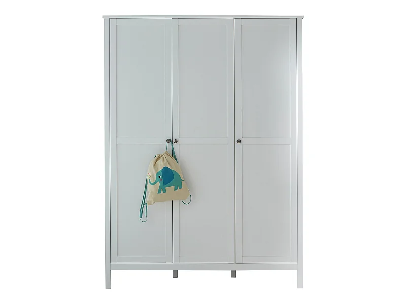 Ory Armoire 3 portes, blanc.