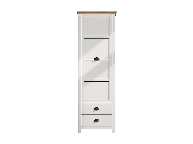 Armoire d'entrée 1 porte et 2 tiroirs L65 cm - LANDSIDE