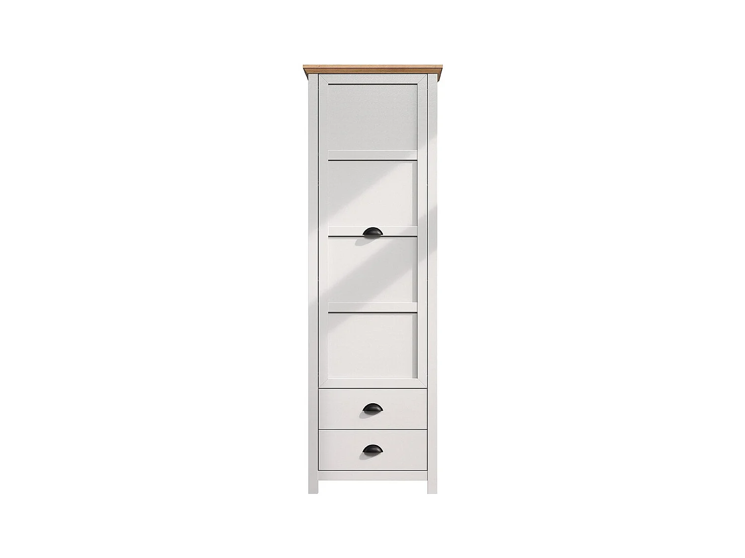 Armoire d'entrée 1 porte et 2 tiroirs L65 cm - LANDSIDE