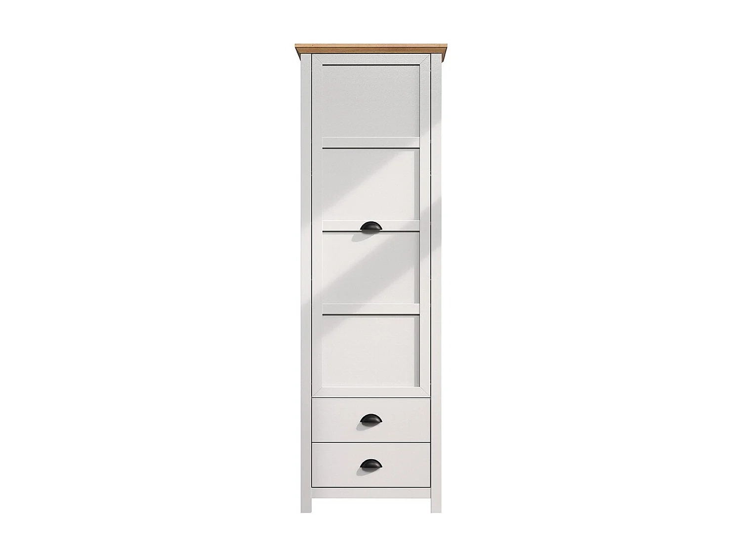 Armoire d'entrée 1 porte et 2 tiroirs L65 cm - LANDSIDE