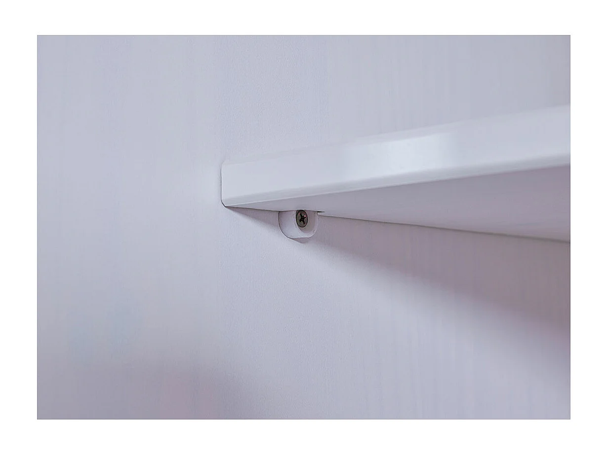 Basil Armoire à vêtements 3 portes, blanc.