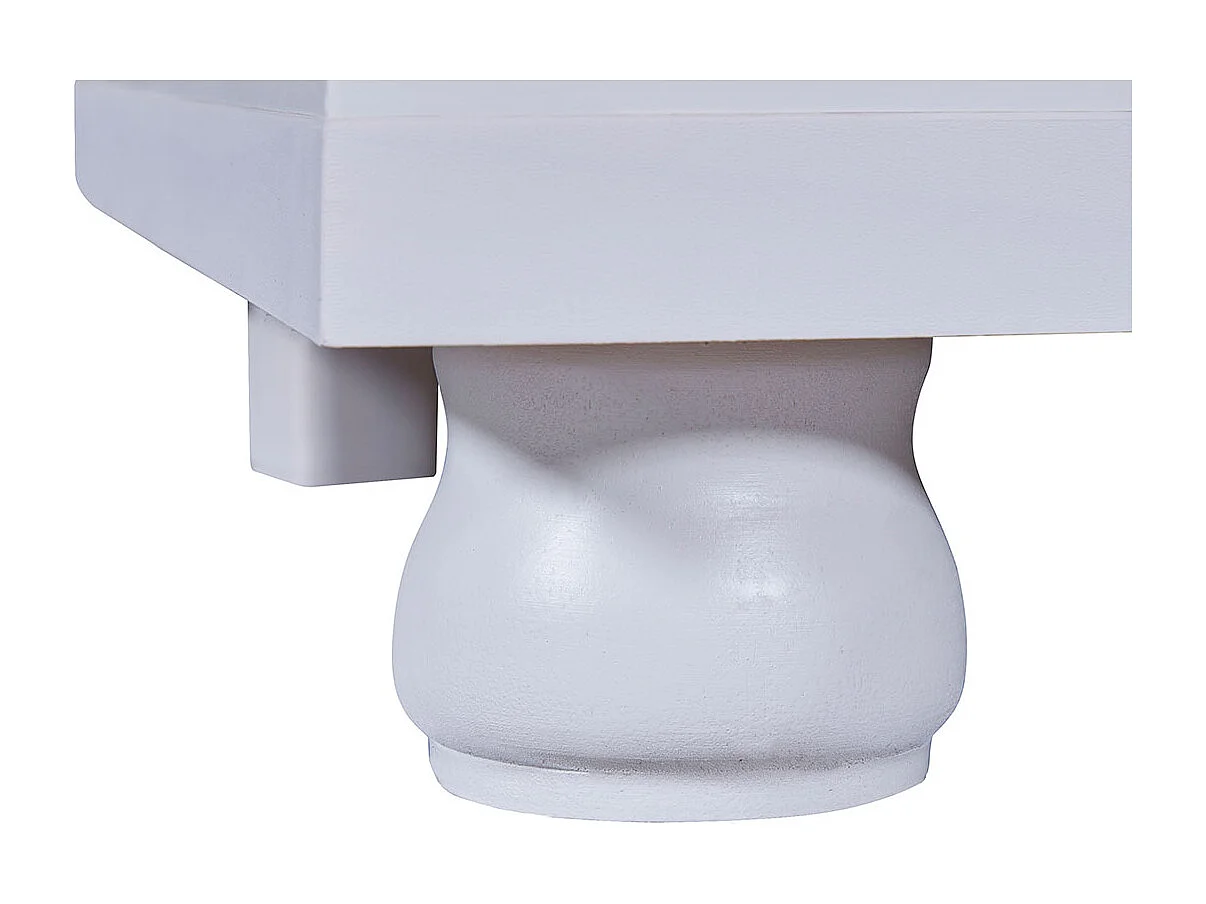 Basil Armoire à vêtements 3 portes, blanc.