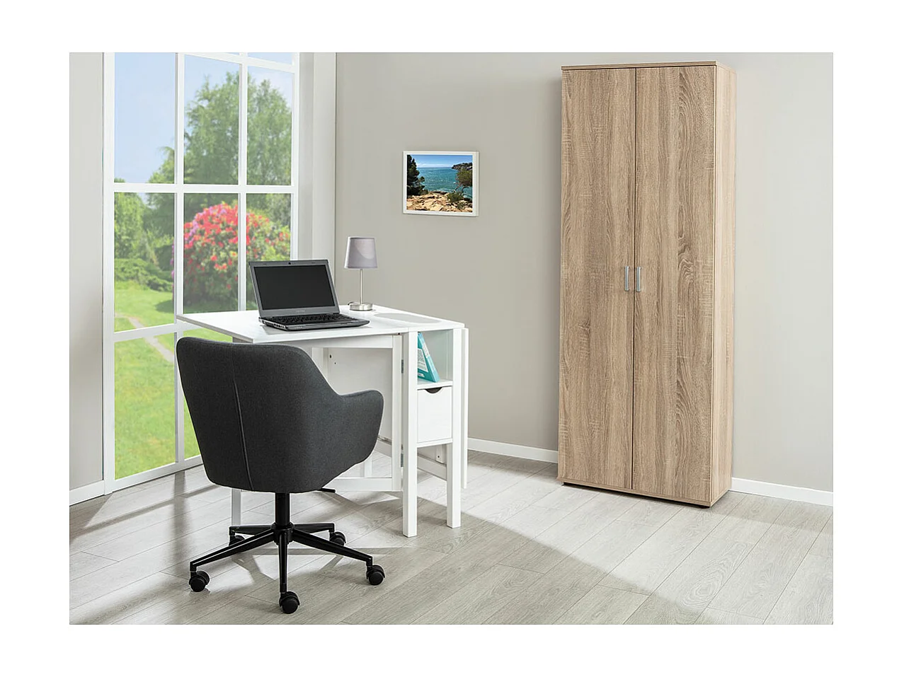 Galco Armoire, finition chêne Sonoma.