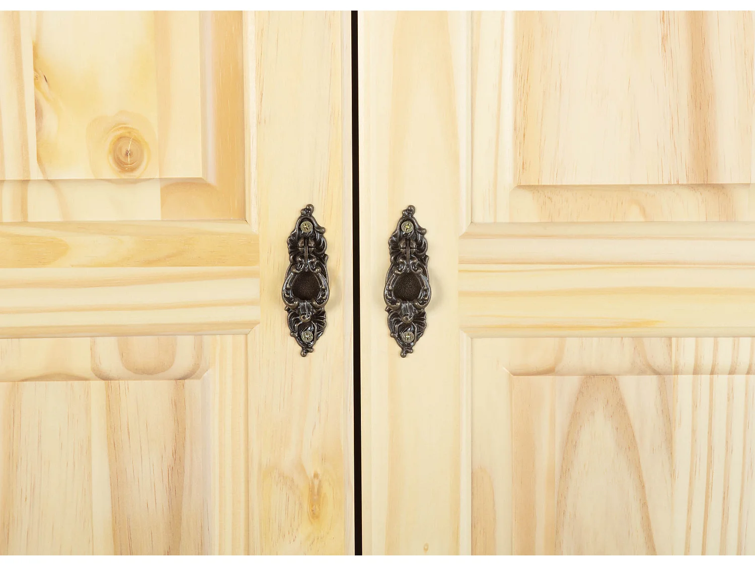 Gends Kleiderschrank 2 Türen, natur.