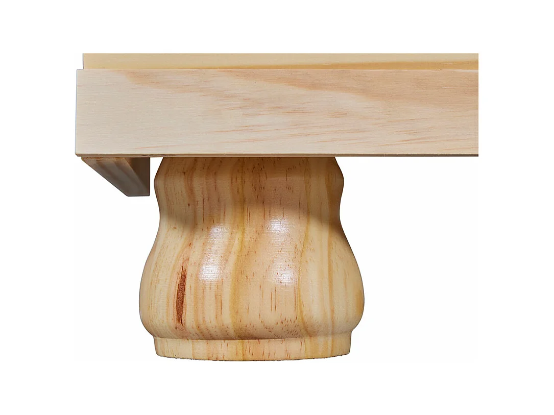 Gends Kleiderschrank 2 Türen, natur.