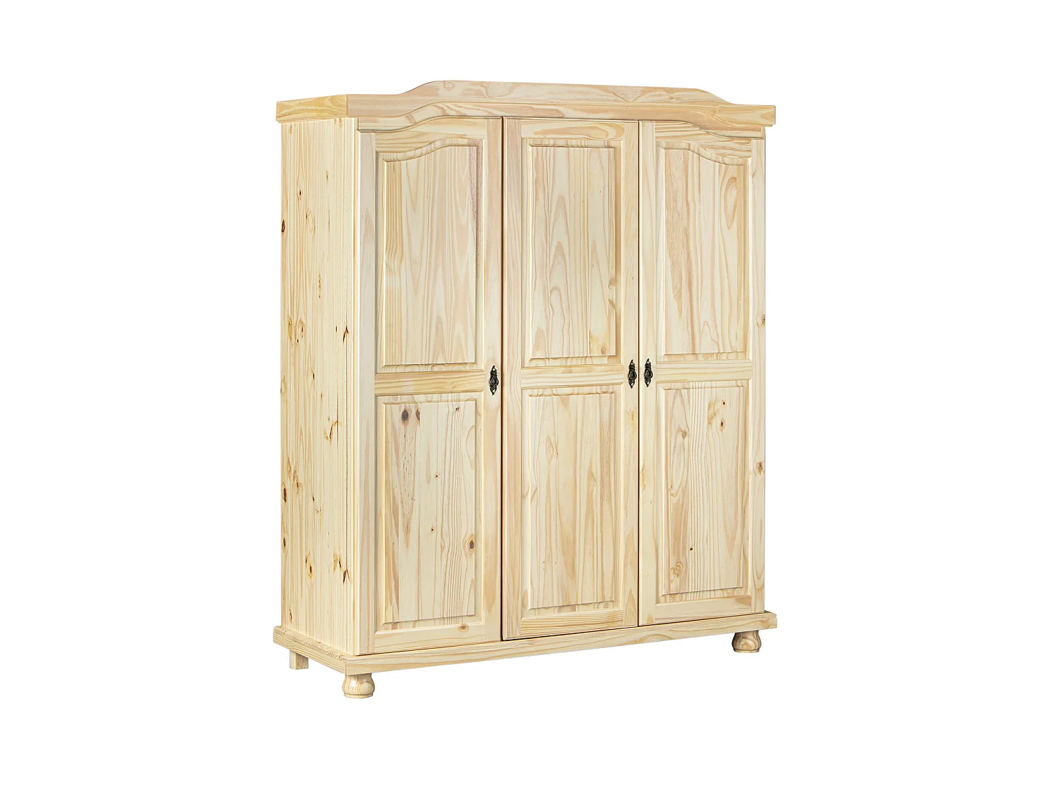 Bepam Kleiderschrank 3 Türen,natur.