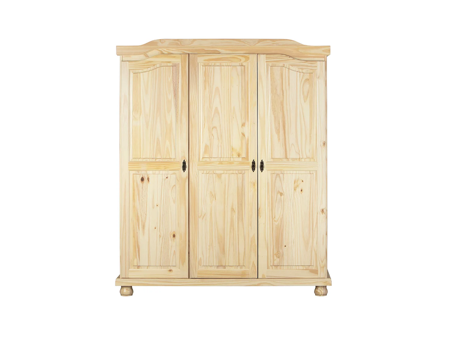 Bepam kledingkast 3 deuren natuur.