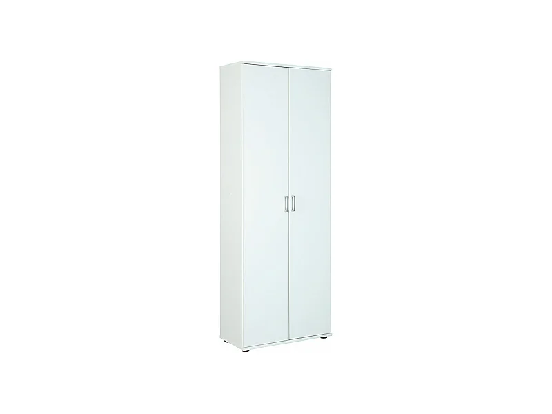 Arta Armoire 5 tablettes de rangement, blanc.