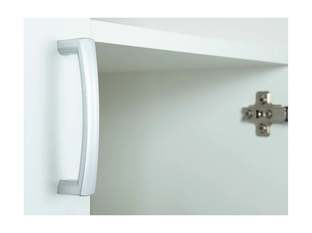 Arta kledingkast 5 planken wit.