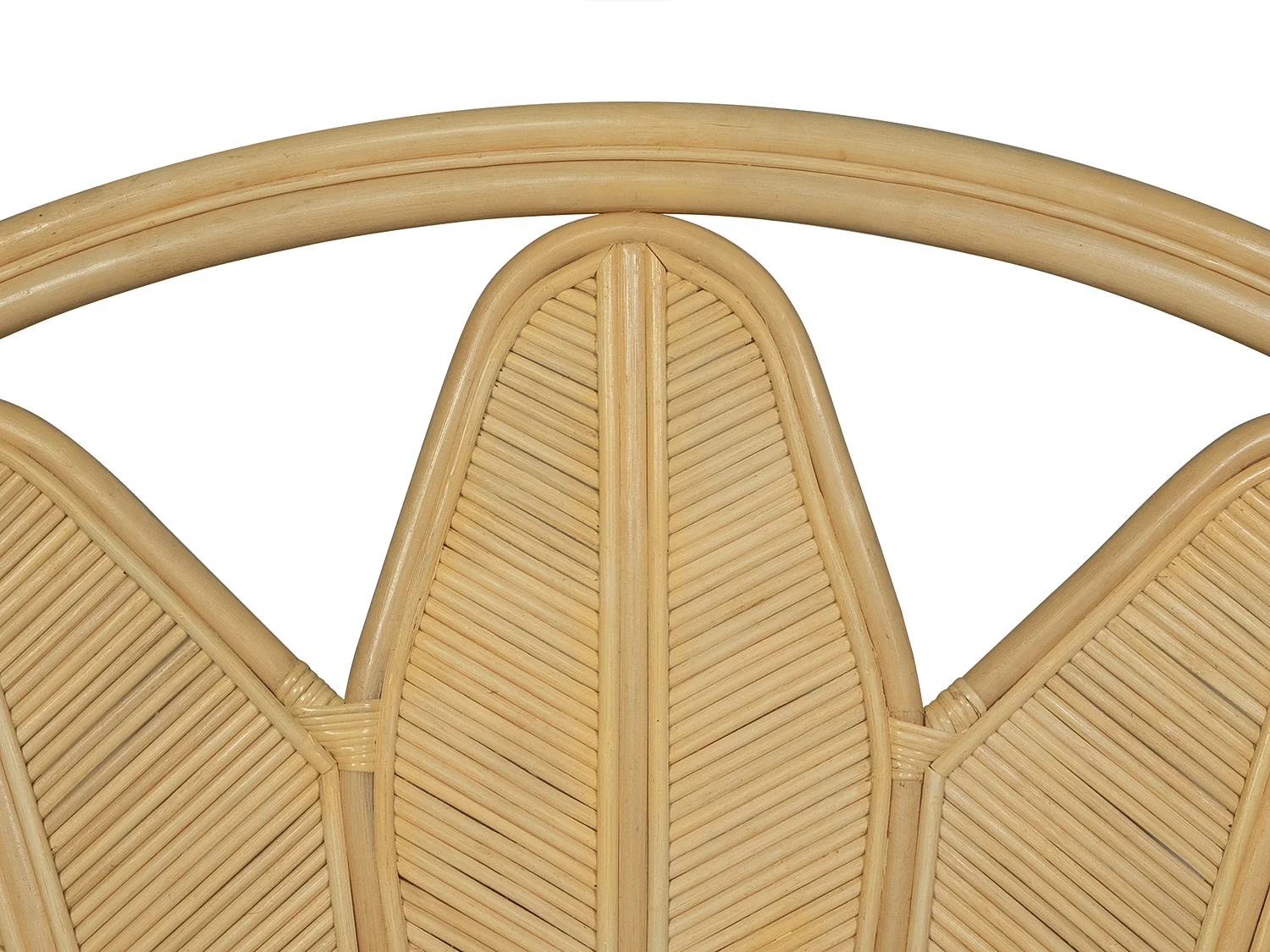 Tête de lit 140 cm - Rotin - Naturel - CHELINA