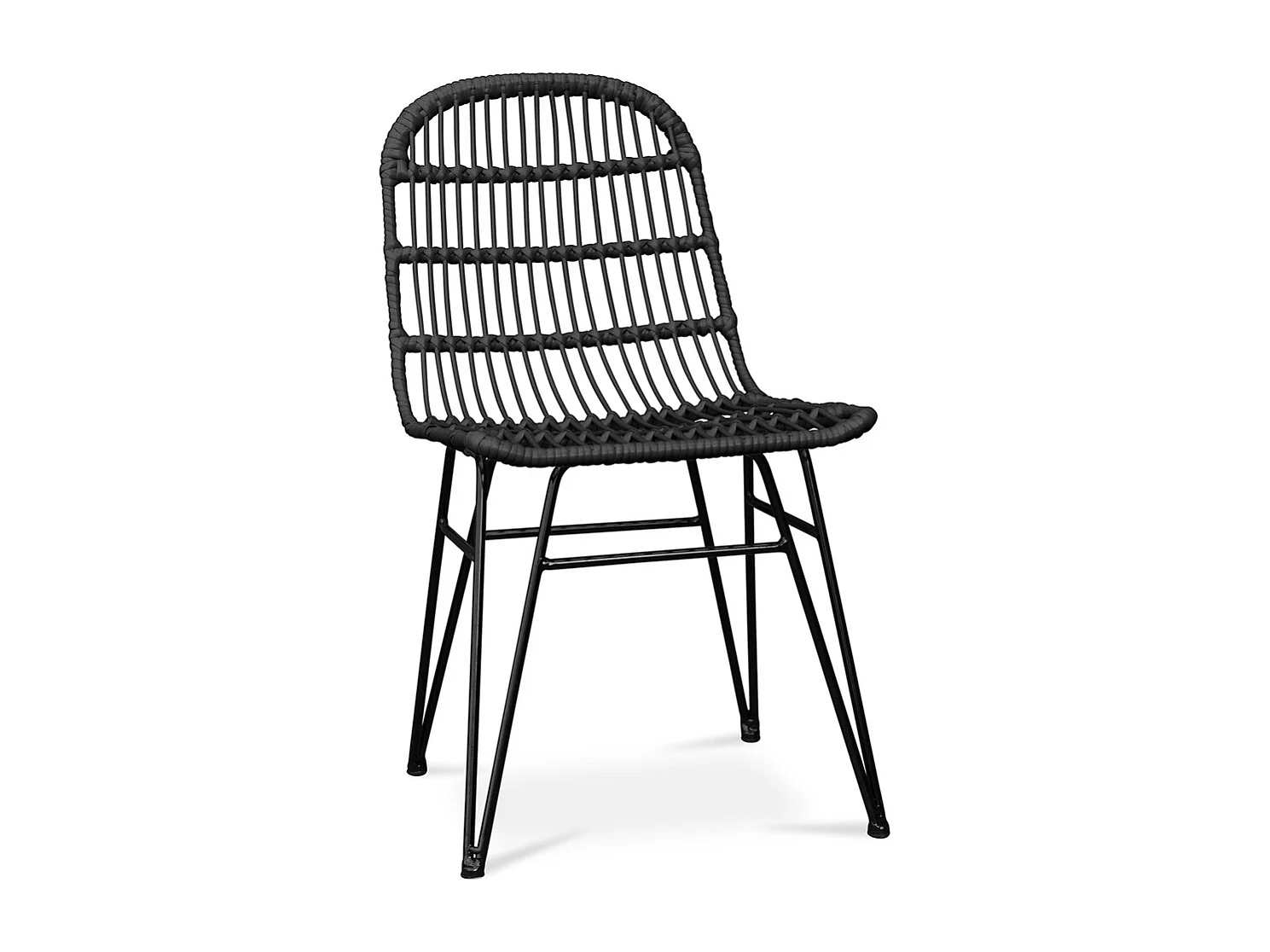 Sedia da pranzo in rattan - Stile Boho - Many