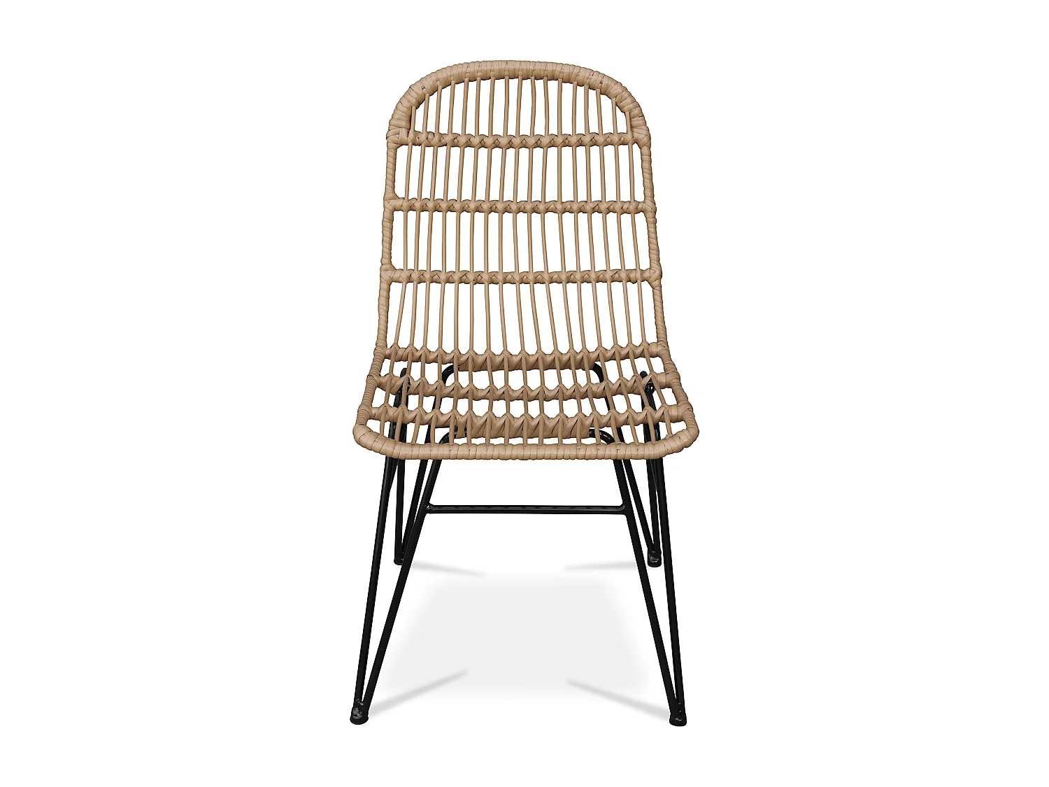 Sedia da pranzo in rattan - Stile Boho - Many