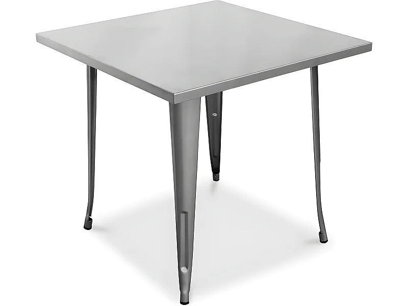 Tavolo da pranzo quadrato Stile Industriale - Stylix