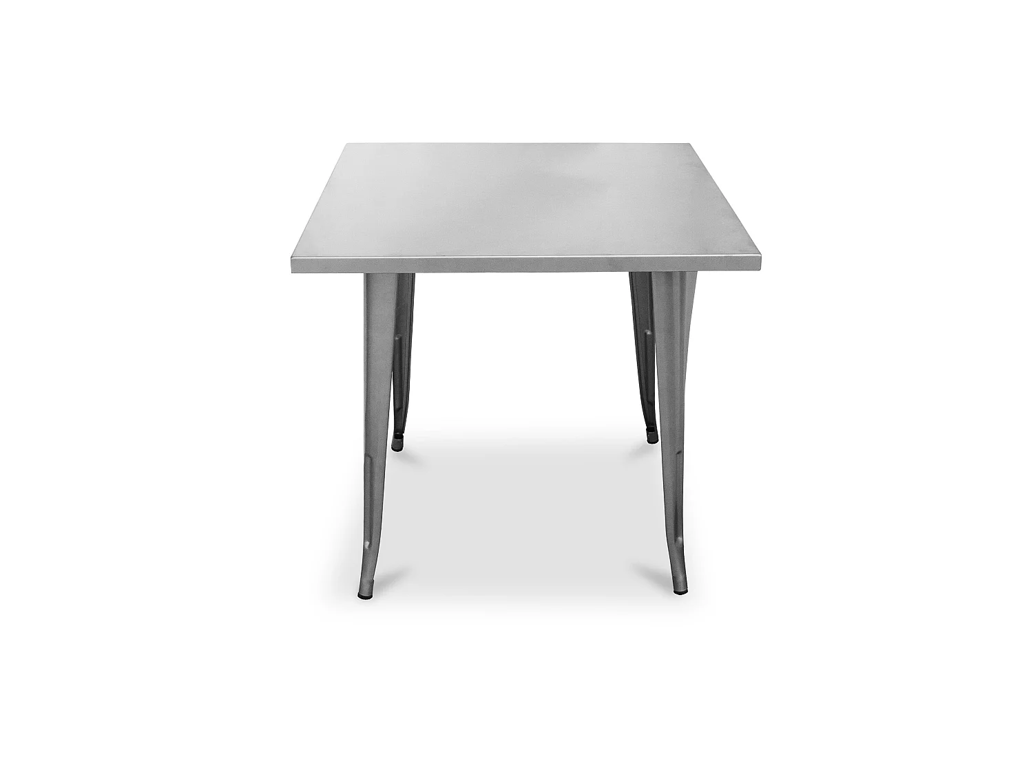 Quadratischer Esstisch im Industriedesign - Stylix