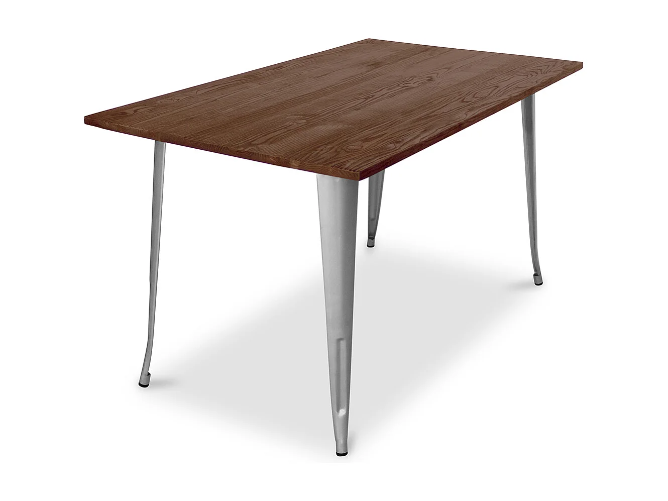 Rechteckiger Esstisch - Industriedesign - Holz - Tawny