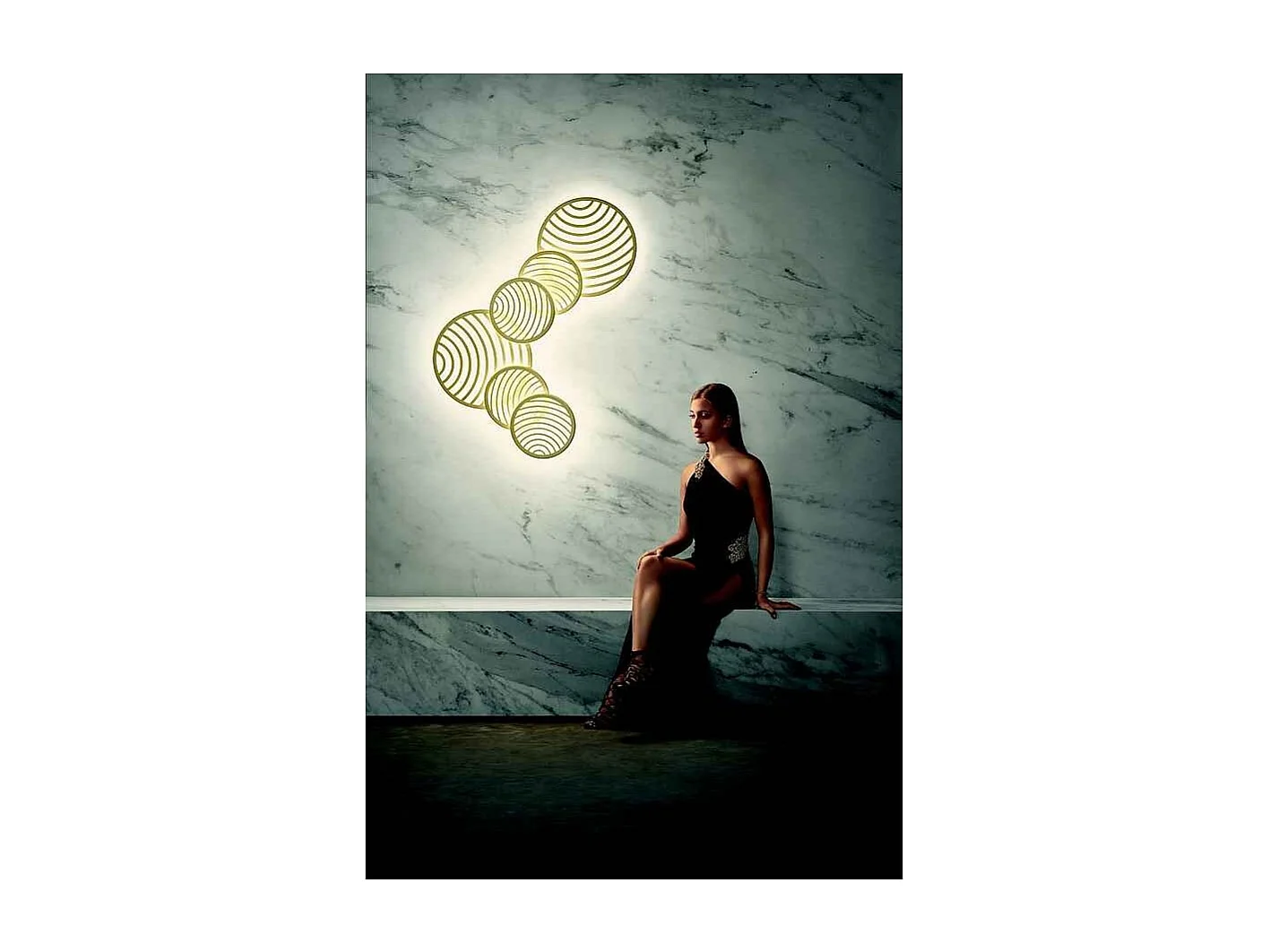 Suspension et applique COLLAGE 3 - Boite à design