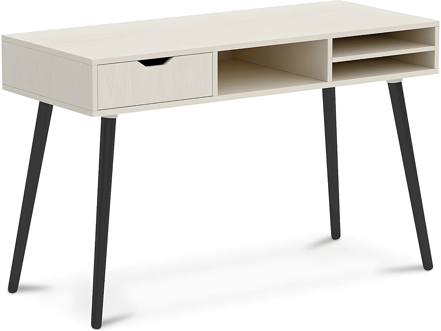 Escritorio de Madera con cajón - Diseño Escandinavo - Beckett