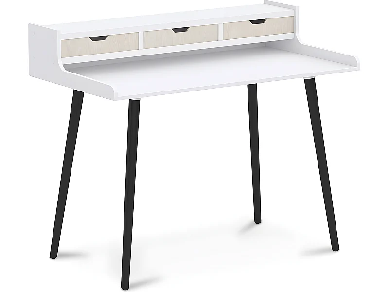 Escritorio de Madera con cajones - Diseño Escandinavo - Thora