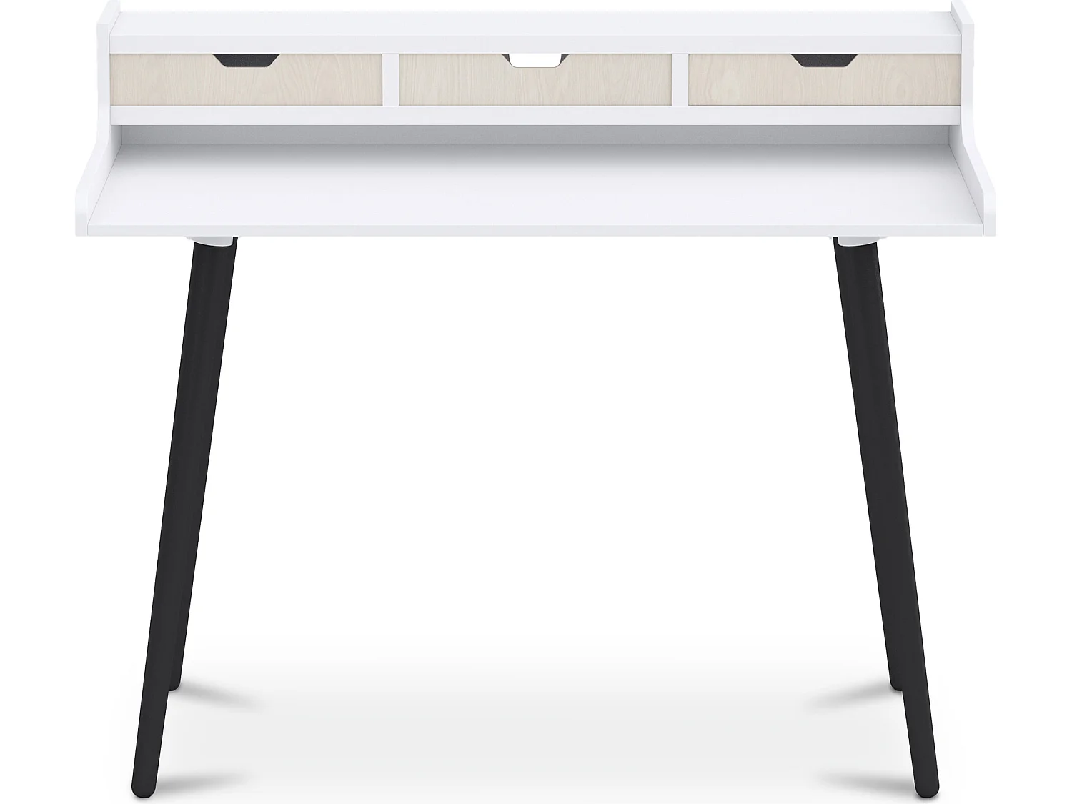 Holzschreibtisch mit Schubladen - Skandinavisches Design - Thora