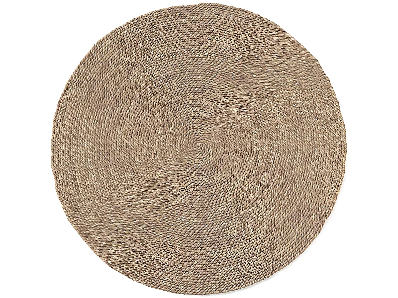 Tappeto rotondo in iuta - Boho Bali - 150 CM - Yuri