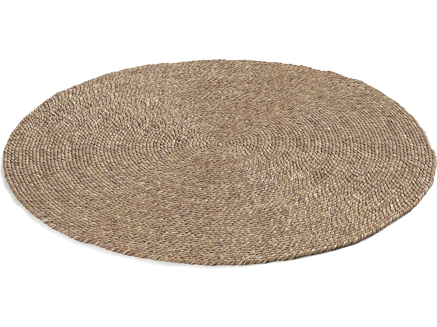 Tappeto rotondo in iuta - Boho Bali - 120 CM - Yuri