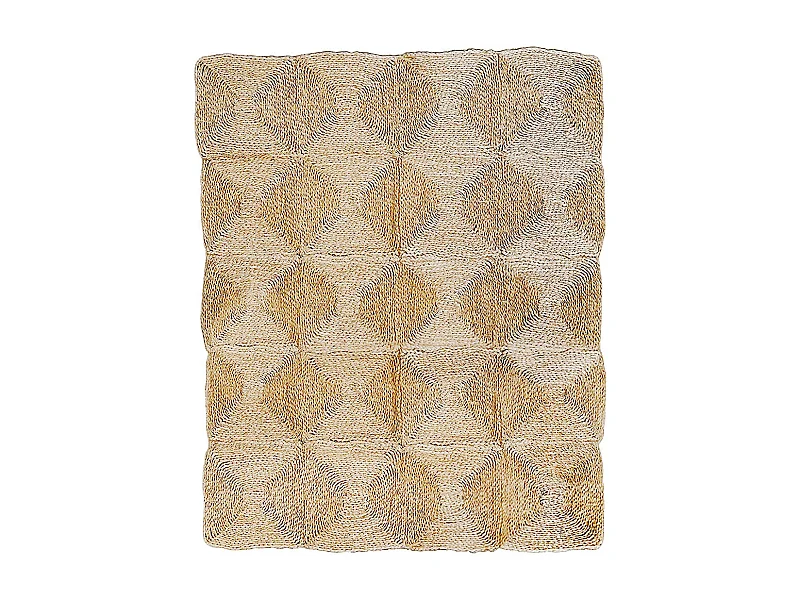 Tappeto rettangolare in iuta - Boho Bali - 90x120 CM - Lubya