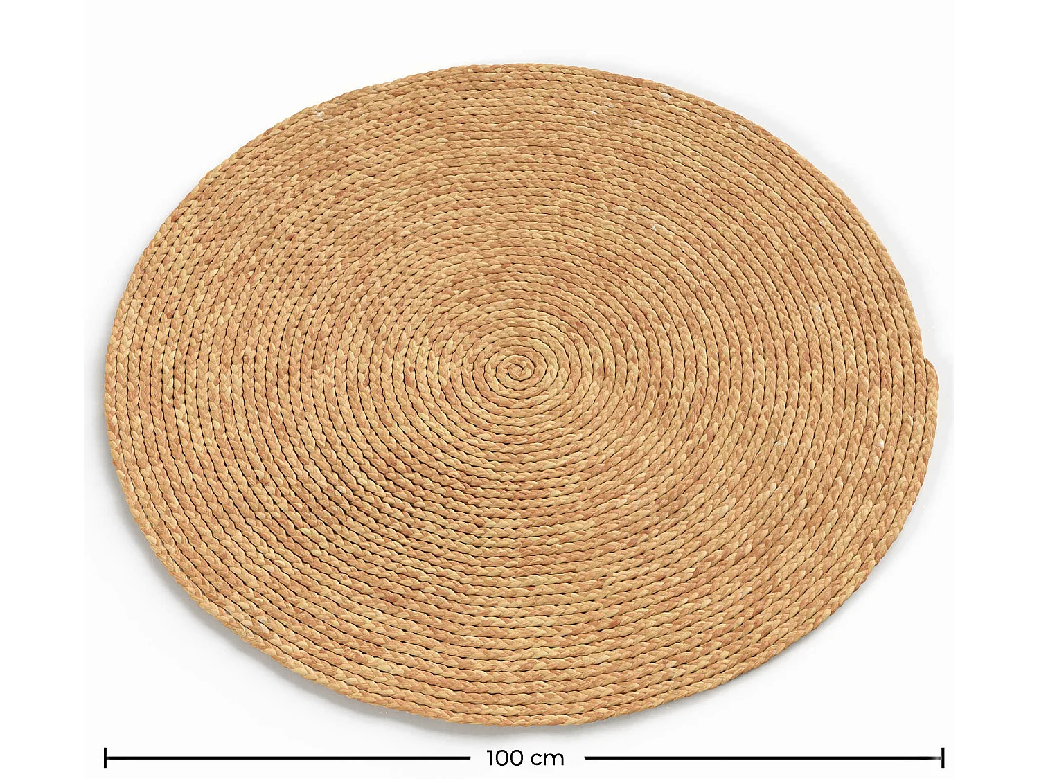 Runder Jute-Teppich - Boho Bali - 100 CM - Kavya