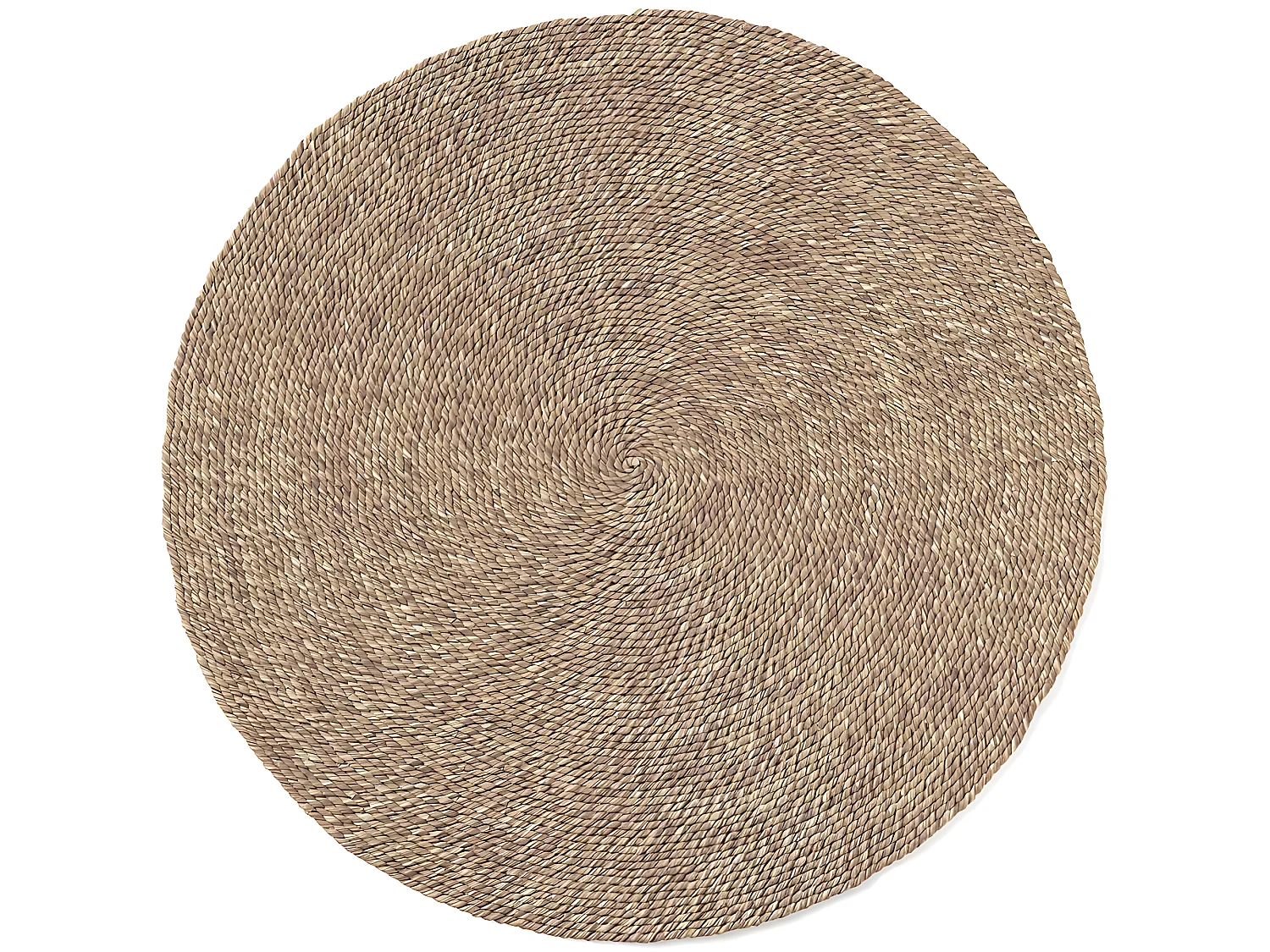 Runder Jute-Teppich - Boho Bali - 100 CM - Yuri